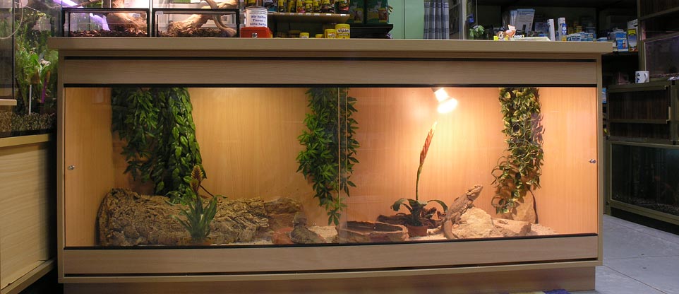 Terrarienverkaufsanlage