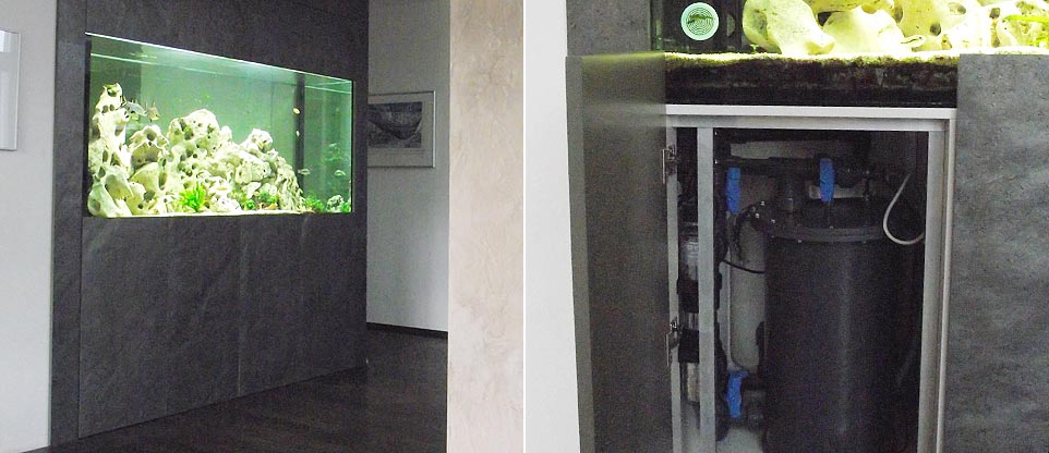 Wohnzimmeraquarium (Filter) in Offenburg